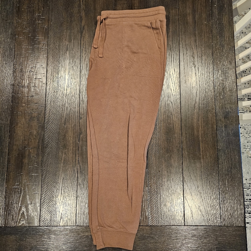 Gap Women's Brown Sweatpants | Joggers |Cuffed Ankle | Soft | Large